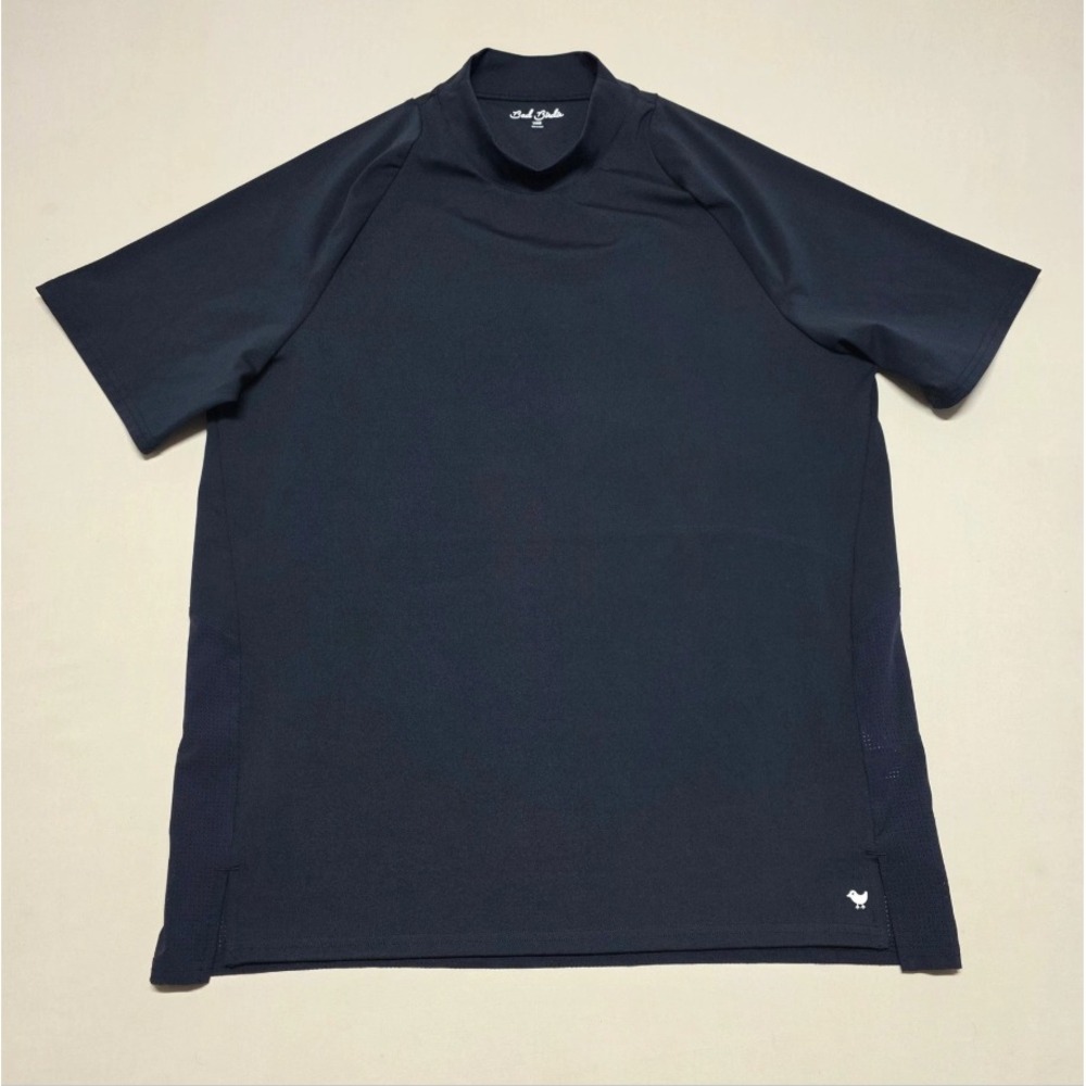 Bad Birdie Men Hybrid Athletic/Sports Short Sleeve T-Shirt Black Large Stretch